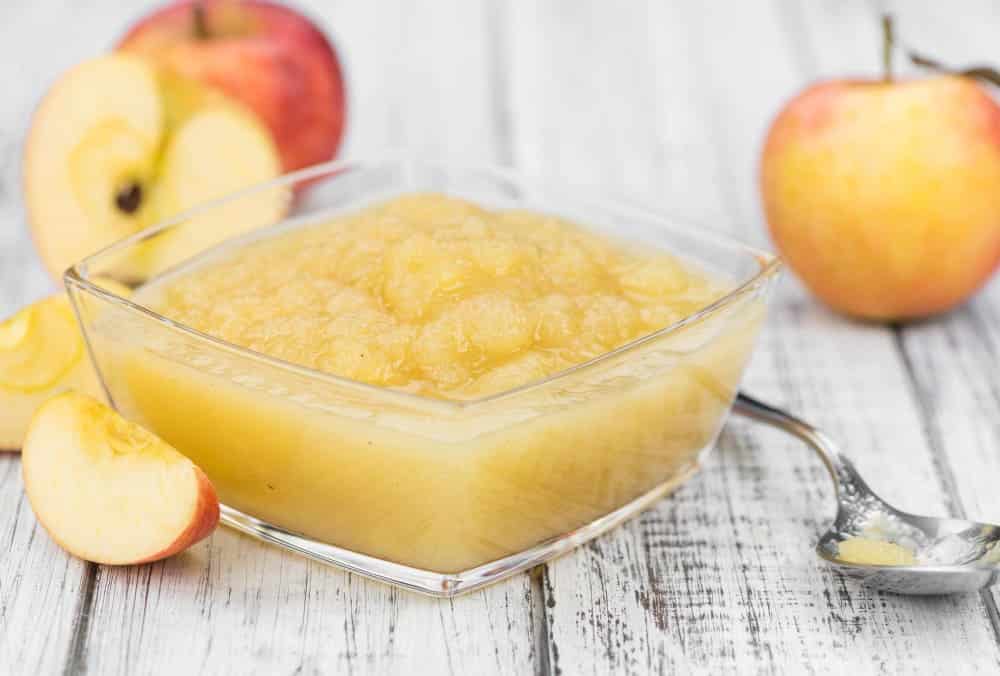 puré de manzana